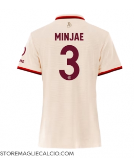 Bayern Munich Kim Min-jae #3 Maglia Gara Terza Repliche 2024-25 Donna